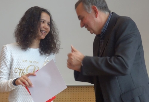 Teilnahme am Redewettbewerb in Lienz