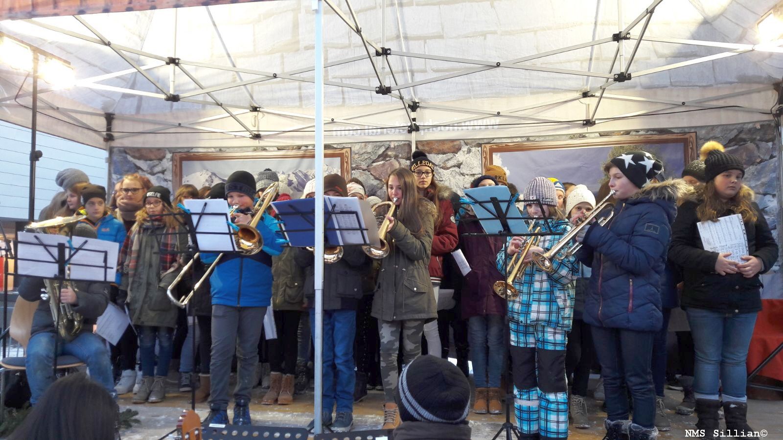 Auftritt beim Adventbasar in Sillian